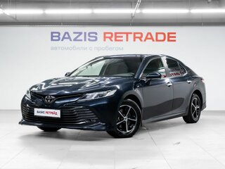 2018 Toyota Camry VIII (XV70), синий, 2300000 рублей, вид 1