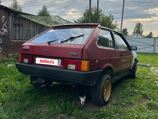 1997 Lada (ВАЗ) 2108, красный, 80000 рублей, вид 5