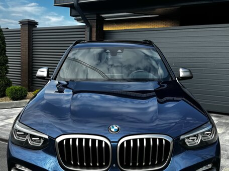 2018 BMW X3 M40i III (G01), синий, 4580000 рублей, вид 3