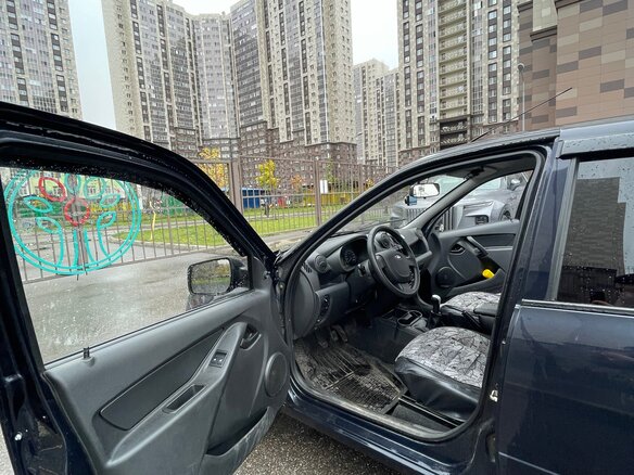 2013 Lada (ВАЗ) Granta I, синий, 350000 рублей - вид 12