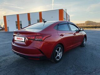 2021 Hyundai Solaris II Рестайлинг, красный, 1145000 рублей, вид 5