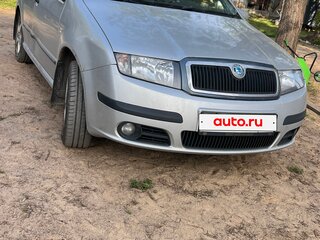 2007 Skoda Fabia I Рестайлинг, серебристый, 350000 рублей, вид 4