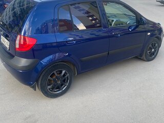 2008 Hyundai Getz I Рестайлинг, синий, 400000 рублей, вид 4