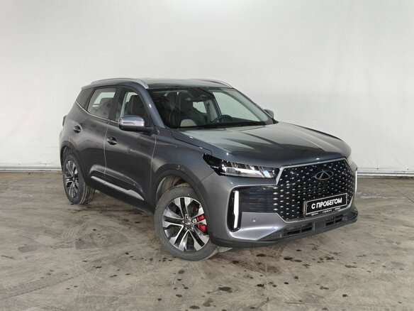 2024 Chery Tiggo 4 I Рестайлинг 2, серый, 1870000 рублей - вид 2