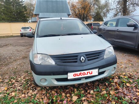 2009 Renault Logan I, серый, вид 2