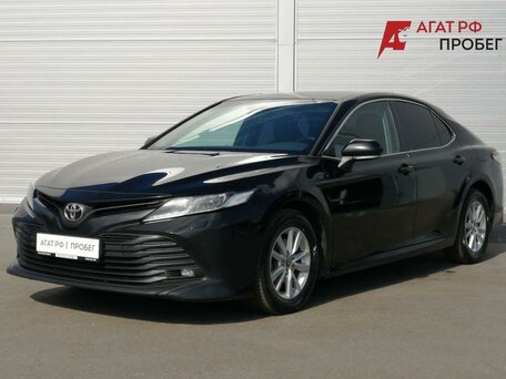 2019 Toyota Camry VIII (XV70), чёрный, 2270000 рублей, вид 3