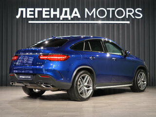 2016 Mercedes-Benz GLE Coupe 400 I (C292), синий, 3490000 рублей, вид 4