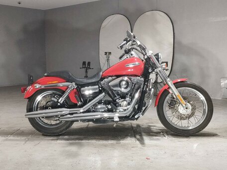 2010 Harley-Davidson Dyna Super Glide, красный, 799000 рублей, вид 2