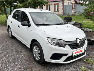 2018 Renault Logan II Рестайлинг, белый, 750000 рублей, вид 2