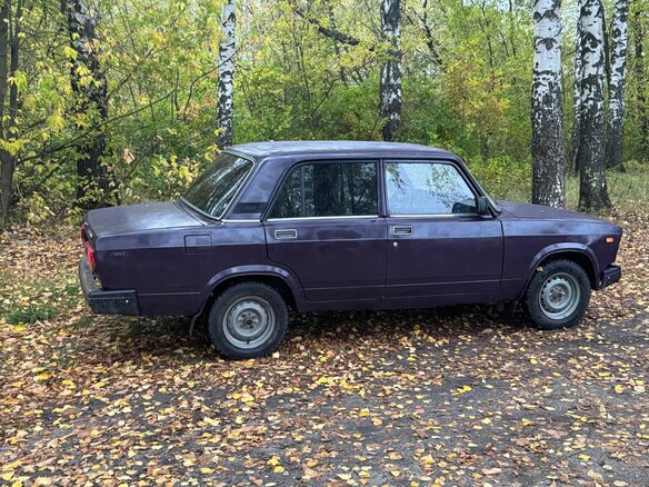2004 Lada (ВАЗ) 2107, фиолетовый, 90000 рублей - вид 7