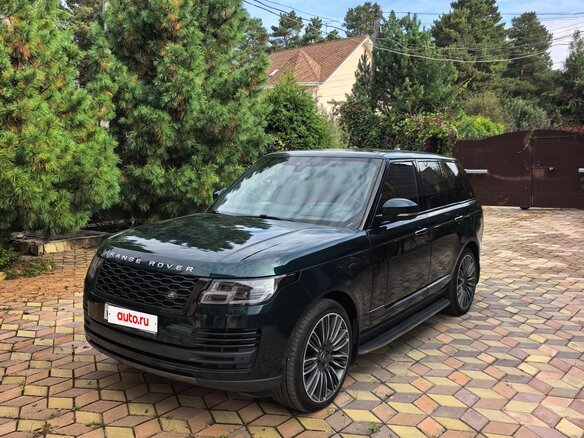 2020 Land Rover Range Rover IV Рестайлинг, зелёный, 8950000 рублей