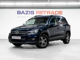 2012 Volkswagen Tiguan I Рестайлинг, синий, 999000 рублей, вид 1
