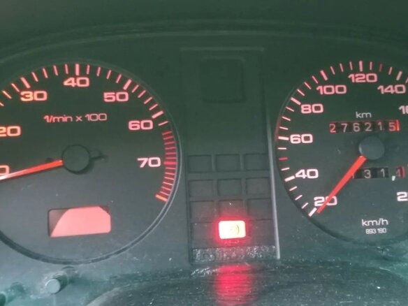 1990 Audi 80 IV (B3), серебристый, 130000 рублей - вид 6