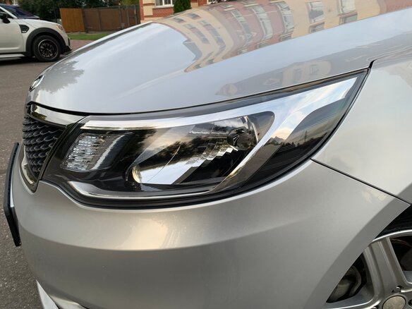 2016 Kia Rio III Рестайлинг, серебристый - вид 18