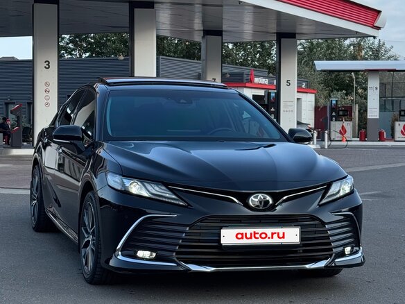 2023 Toyota Camry US Market VIII (XV70) Рестайлинг, чёрный, 2999999 рублей