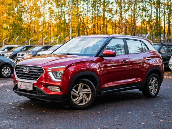2021 Hyundai Creta II, красный, 1980000 рублей