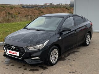 2018 Hyundai Solaris II, чёрный, 1150000 рублей, вид 1