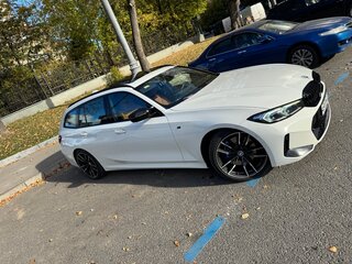 2022 BMW 3 серии 320d VII (G2x) Рестайлинг, белый, 5500000 рублей, вид 3