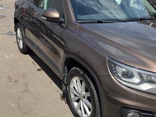 2014 Volkswagen Tiguan I Рестайлинг, коричневый, 1430000 рублей, вид 4