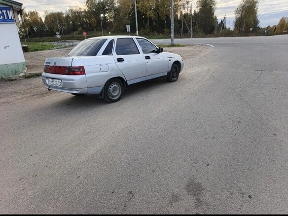 2007 Lada (ВАЗ) 2110, серебристый, 100000 рублей - вид 7