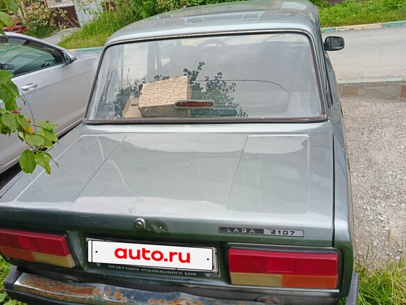 2011 Lada (ВАЗ) 2107, серый, 96000 рублей - вид 4