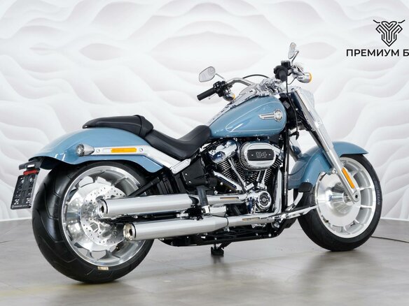 2024 Harley-Davidson Fat Boy, синий, 2727000 рублей - вид 5