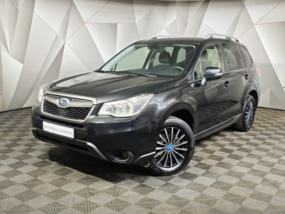 2015 Subaru Forester IV, чёрный