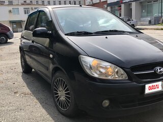 2007 Hyundai Getz I Рестайлинг, чёрный, 440000 рублей, вид 2
