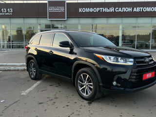 2019 Toyota Highlander IV (XU70), чёрный, 3675000 рублей, вид 3