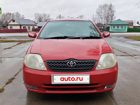 2001 Toyota Allex I, красный, 600000 рублей