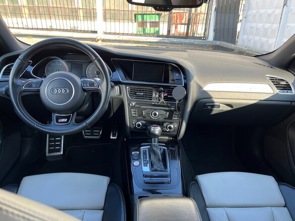 2012 Audi S4 IV (B8) Рестайлинг, серый, 1955000 рублей - вид 12