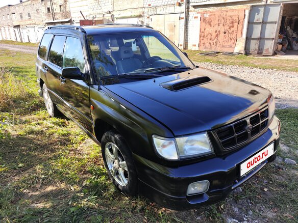 1998 Subaru Forester I, чёрный, 320000 рублей - вид 1