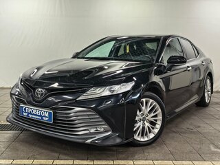 2019 Toyota Camry VIII (XV70), чёрный, 2390000 рублей, вид 1