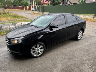 2021 Lada (ВАЗ) Vesta I, чёрный, 870000 рублей, вид 2