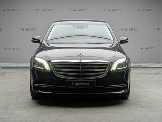 2018 Mercedes-Benz S-Класс 450 Long VI (W222, C217) Рестайлинг, чёрный, 5347000 рублей, вид 2