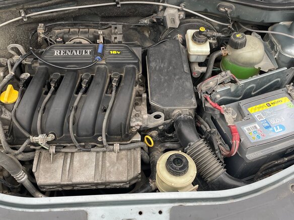 2011 Renault Logan I Рестайлинг, синий - вид 11