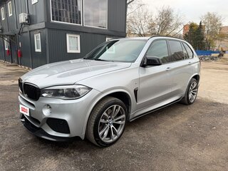 2015 BMW X5 40d III (F15), серебристый, 3850000 рублей, вид 5