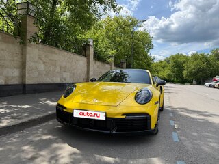 2021 Porsche 911 Turbo S VIII (992), жёлтый, 22900000 рублей, вид 2