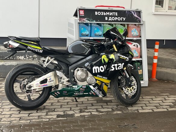 2005 Honda CBR 600RR, чёрный, 450000 рублей - вид 6