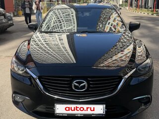 2018 Mazda 6 III (GJ) Рестайлинг, чёрный, 1870000 рублей, вид 1
