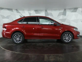 2019 Volkswagen Polo V Рестайлинг, красный, 1319000 рублей, вид 4