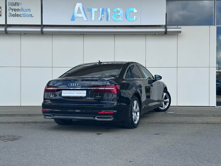 2021 Audi A6 45 TFSI V (C8), чёрный, 3490000 рублей, вид 2