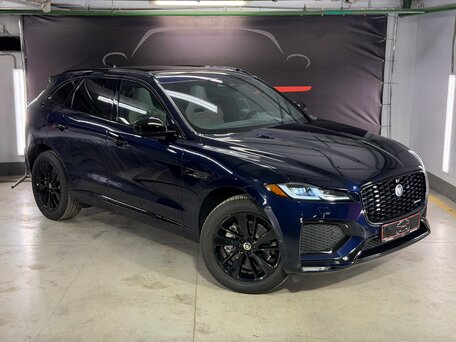 2023 Jaguar F-Pace I Рестайлинг, синий, 6940000 рублей, вид 1