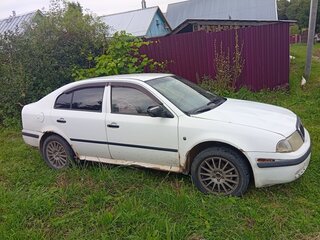 2002 Skoda Octavia I (A4) Рестайлинг, белый, 205000 рублей, вид 2