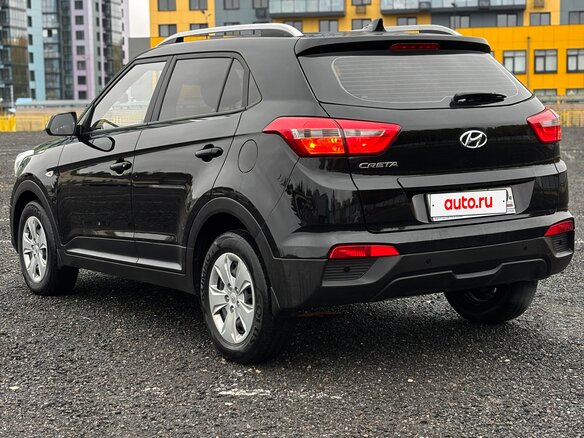 2021 Hyundai Creta I Рестайлинг, чёрный, 1650000 рублей - вид 4