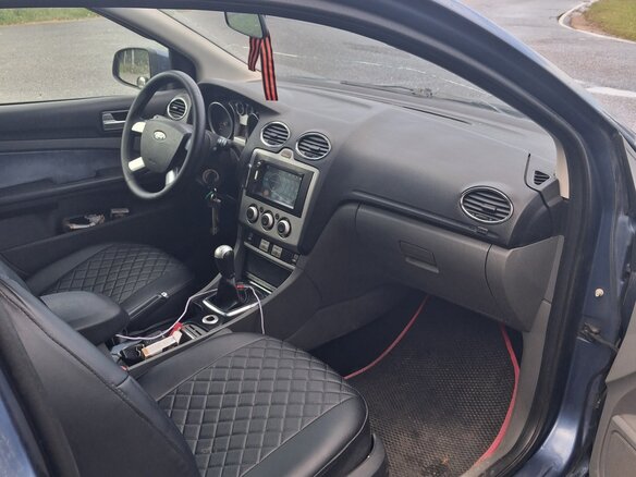 2008 Ford Focus II Рестайлинг, синий, 400000 рублей - вид 8