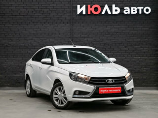 2017 Lada (ВАЗ) Vesta I, белый, 750000 рублей, вид 3