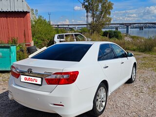 2012 Toyota Camry VII (XV50), белый, 1490000 рублей, вид 4