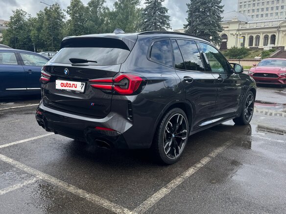 2021 BMW X3 M40i III (G01) Рестайлинг, серый, 3890000 рублей - вид 4