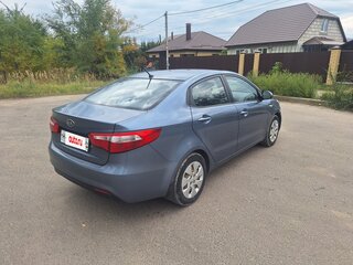 2012 Kia Rio III, голубой, 700000 рублей, вид 4